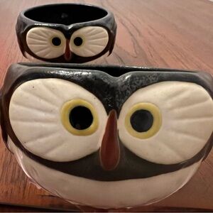 Owl Soup Mugs Set of 2